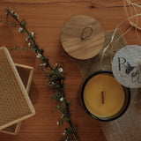 GOLD RUSH SCENTED BEESWAX CANDLE