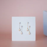 Olivia Pearl Drop Studs