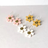 Daisy Hoop - Everyday Acrylic Earrings