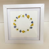 Wild Flower Framed Artwork 15cm x 15cm