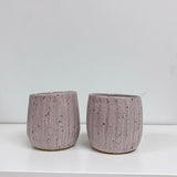 Carved Tumblers - Pink