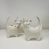 Handmade Cat Vase