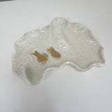 Gold Cats Trinket Tray/Platter