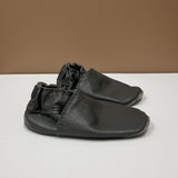 Grey Soft Sole Leather Shoes