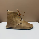 Handmade Leather Brown Boot - Light Brown
