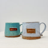 Handmade Pottery Mug – Gold Lustre Grace