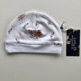 Organic Cotton  Hats Dainty Rose - 0-6M