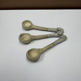 Handmade Flower Pottery Spoons
