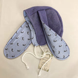 Bunny Woolen Hat - Blue + Bunnies