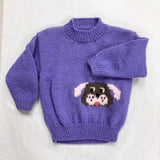 Handknitted Jumper -Dog