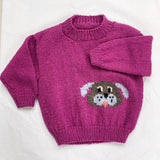 Handknitted Jumper -Dog