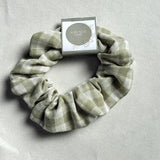 Cotton Scrunchie - Green Matcha