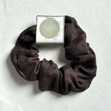 Linen Scrunchie - Charcoal