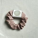 Kids Linen Scrunchie - Dusty Pink