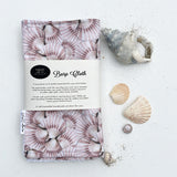 Seashells Burp Cloth