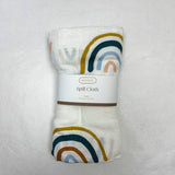 Muslin Spill Cloth -  Gender Neutral Rainbow