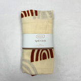 Muslin Spill Cloth - Terracotta Rainbow
