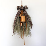 Christmas Tear Drop Garland with Bells