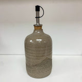 Handmade Pottery Oil Pourer - Grey