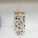 Glass Tumbler with Straw - Home Comforts