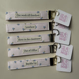 Keychain - Forget Me Not