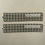Bookmark - Green Plaid