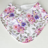 Pink/Lilac Florals Dribble Bib