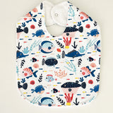 Ocean Sqaure Dribble Bib
