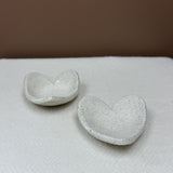 Handmade Speckle Heart Trinket Tray
