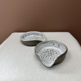 Handmade Herb Mincer White - Small