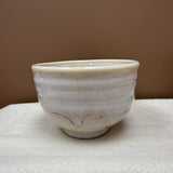 Handmade Pottery Bowl - Soft Pink & Cream Glaze #116