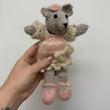 Handknitted Miss Bear