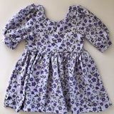 Matilda Dress - Purple Ditsy