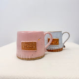 Handmade Pottery Mug – Gold Lustre NO1 Auntie