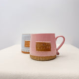 Handmade Pottery Mug – Gold Lustre NO1 Midwife