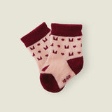 MOSEY | Merino Wool Baby Socks | Plum
