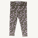 Sophie Leggings - Green Ditsy
