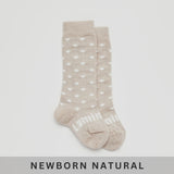 Merino Wool Knee High Socks | Baby | Truffle