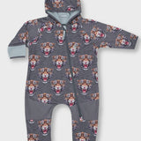 All-Weather fleece Onesie - Tiger