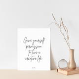 Give yourself permission