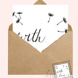 Dandelions With Love Card