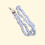 Scrunchie Lanyard - Forget Me Not