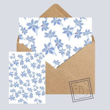 Sweet Petals in Soft Blues
