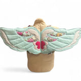 Handmade Fabric Feather Tipped Wings