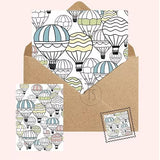 Hot Air Balloons Card