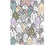 Houses - Pastel