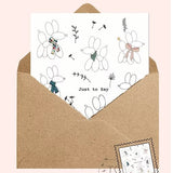 Dogs Dogs and More Dogs Card - Just To Say