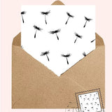 Floating Dandelions Card