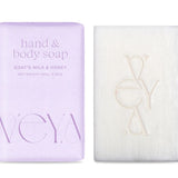 Zoom VEYA Hand & Body Soap 100g - Goat's Milk & Honey - Wrapped Purple
