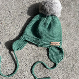 Harakeke Merino Hat - Forest Green